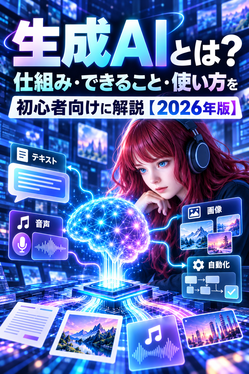生成AIとは（Generative AI）とは？仕組み・できること・使い方を初心者向けに解説【2026年版】ai-taco入り