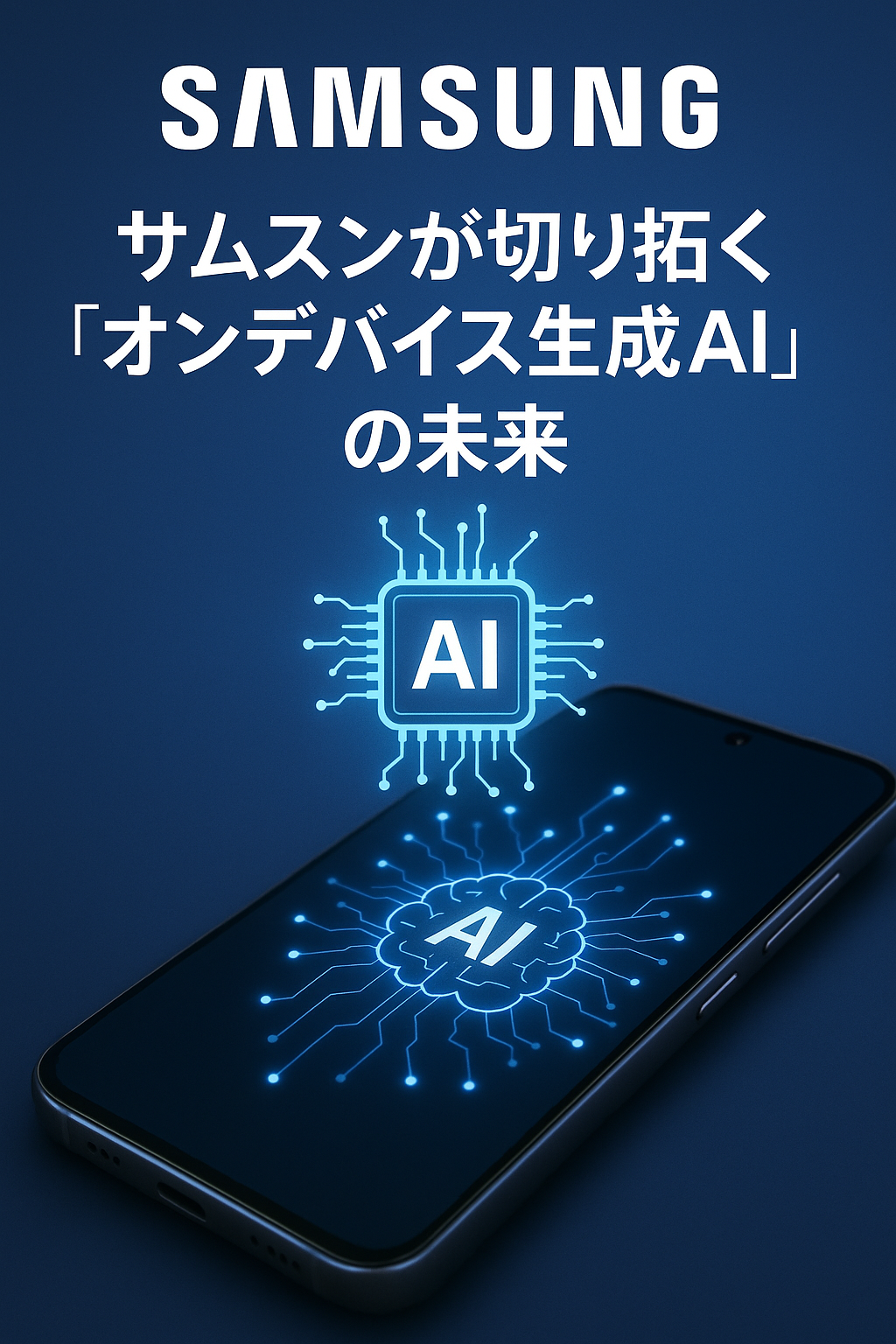 サムスンが切り拓く「オンデバイス生成AI」の未来 コンテンツ終わり