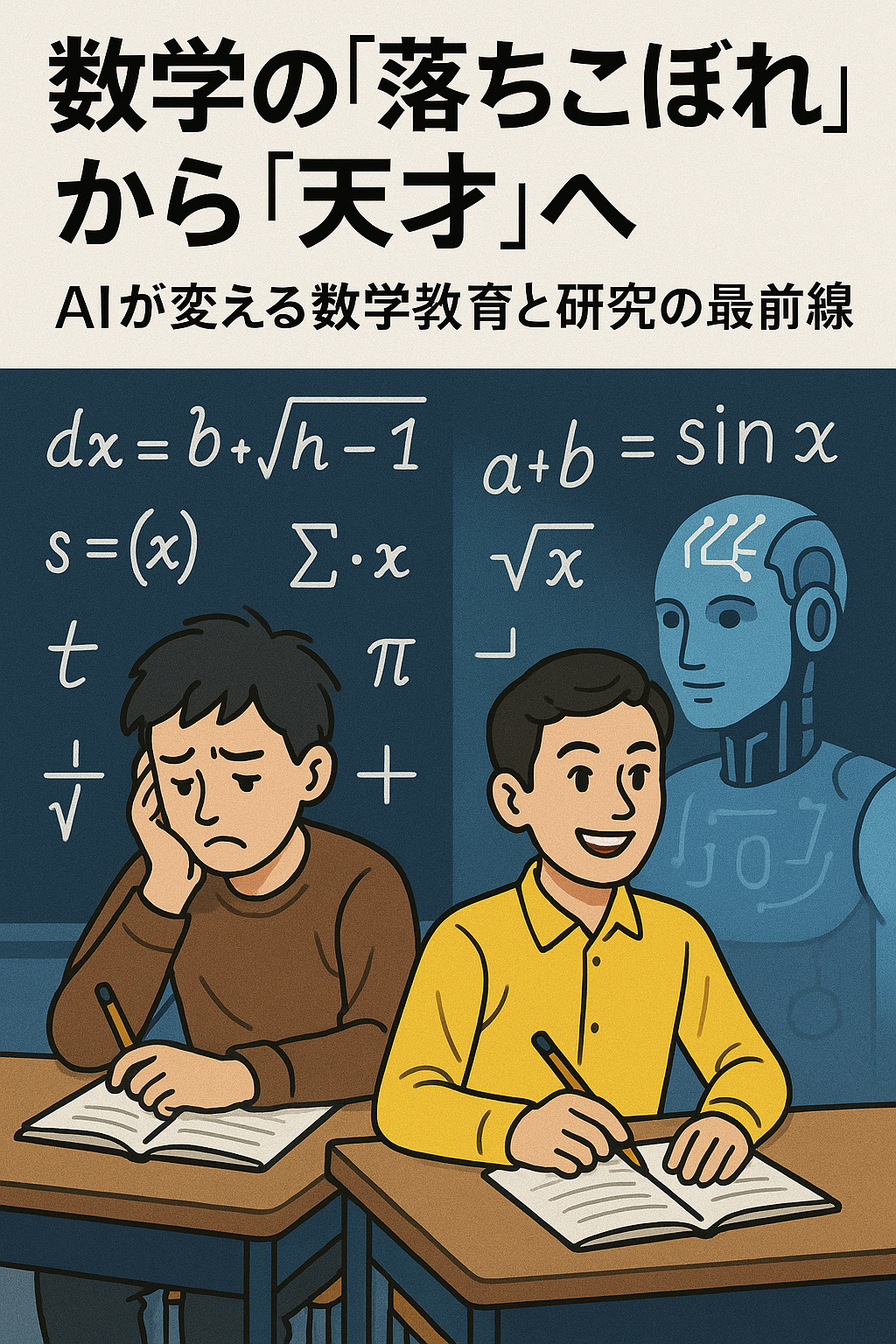 数学の「落ちこぼれ」から「天才」へ──AIが変える数学教育と研究の最前線
