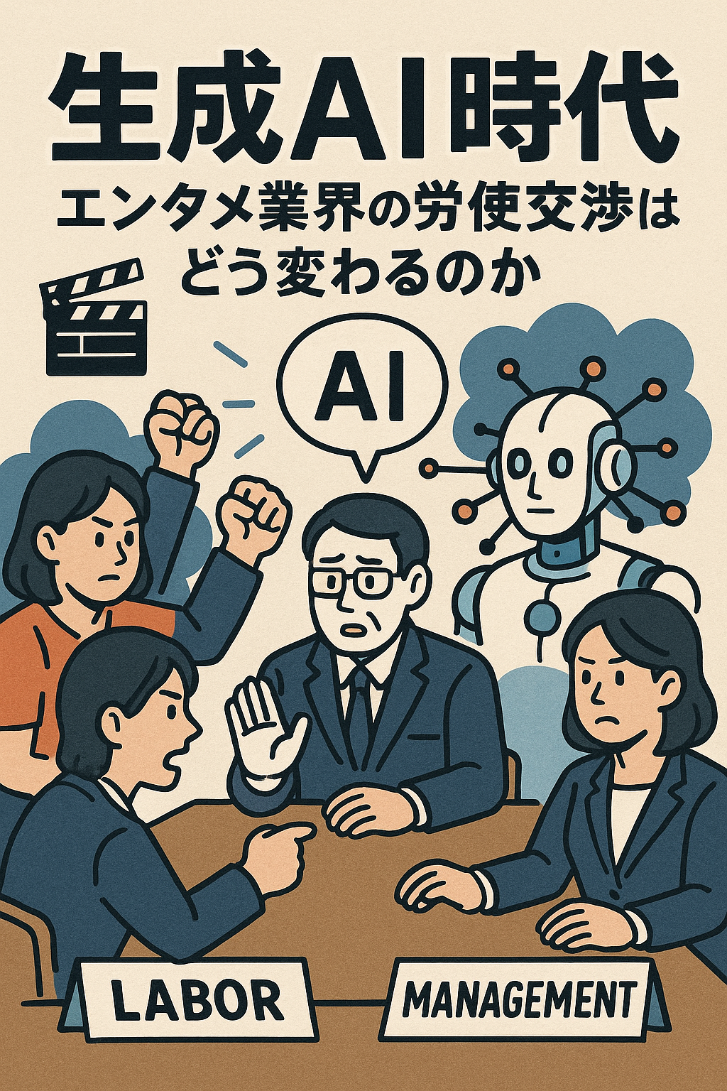 まとめ：「生成AI時代、エンタメ業界の労使交渉はどう変わるのか」
