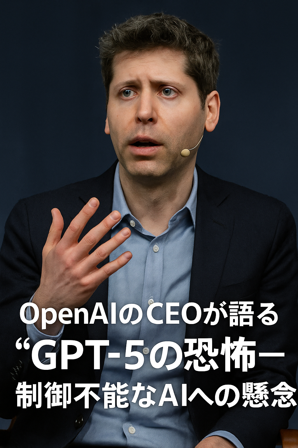 OpenAIのCEOが語る“GPT-5の恐怖”──制御不能なAIへの懸念