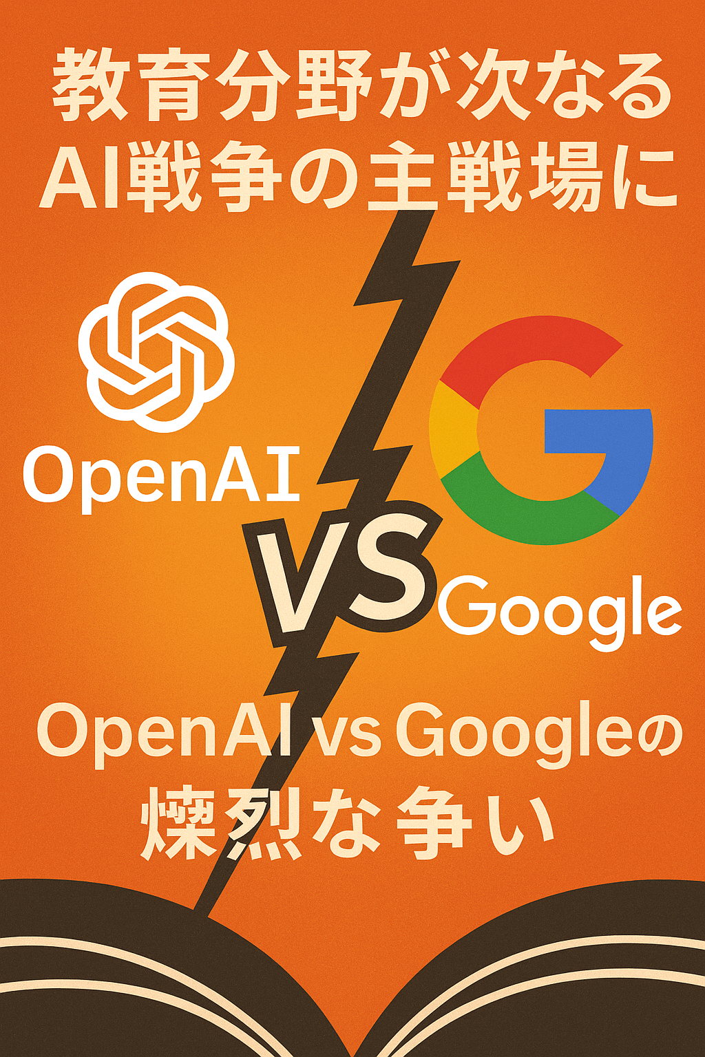 ✅ 教育分野が次なるAI戦争の主戦場に、OpenAI vs Googleの熾烈な争い