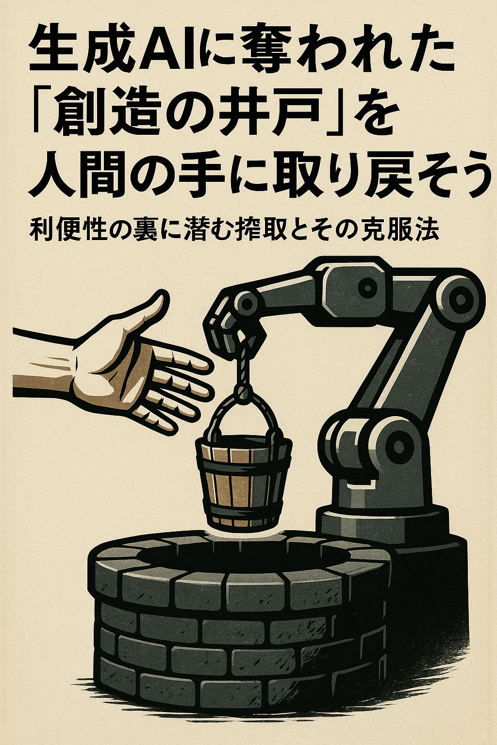 生成AIに奪われた"創造の井戸"を人間の手に取り戻そう ― 利便性の裏に潜む搾取とその克服法