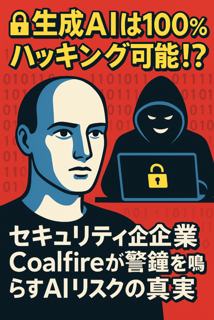 🔐 生成AIは100％ハッキング可能!? セキュリティ企業Coalfireが警鐘を鳴らすAIリスクの真実 コンテンツ終わり