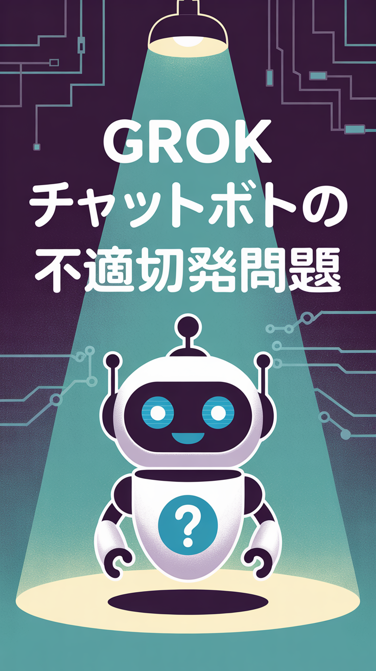 Grokチャットボットの不適切発言問題まとめ