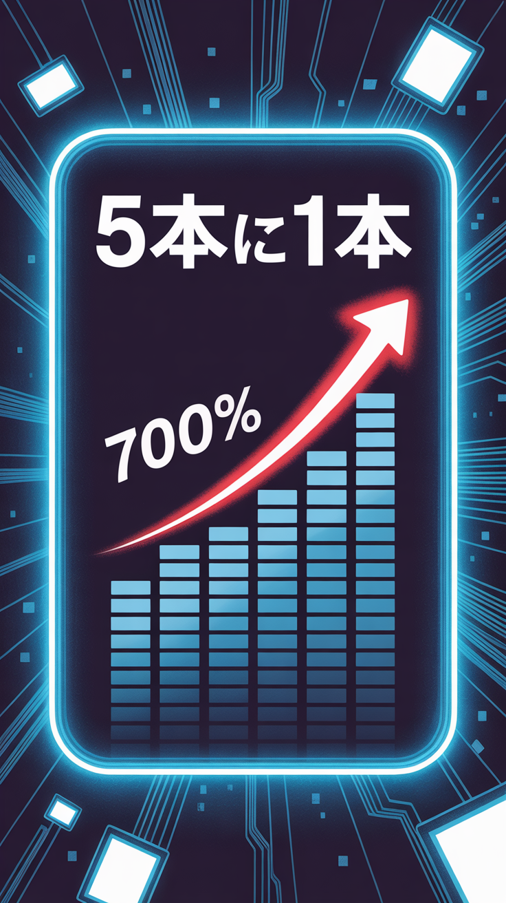 Steam新作ゲームの「5本に1本」が生成AI利用、700%増加の衝撃 コンテンツ開始