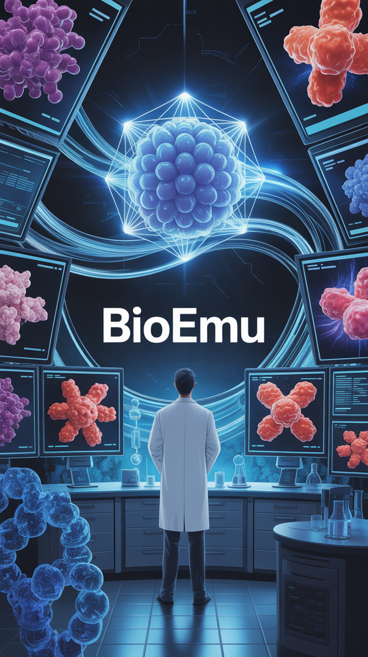 生成AI「BioEmu」で加速するタンパク質ダイナミクス予測