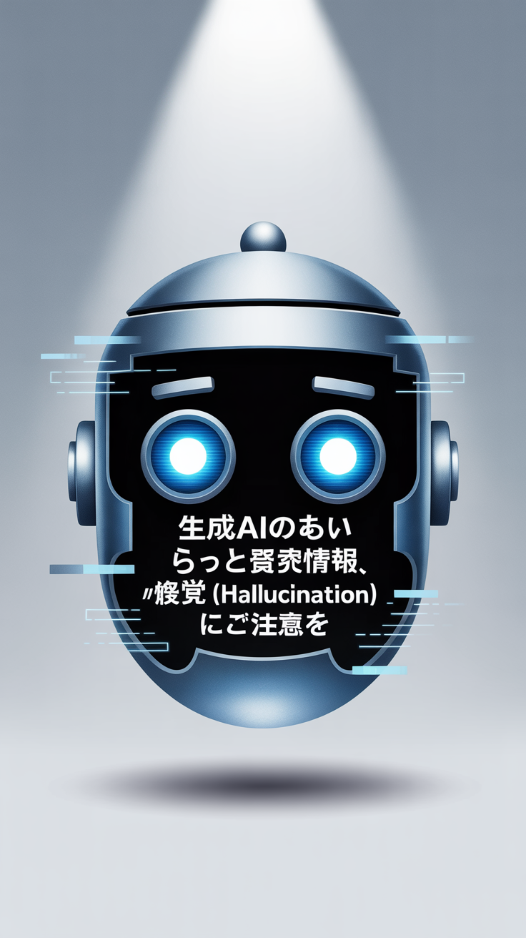 生成AIのもっともらしい誤情報、“幻覚（hallucination）”にご注意を