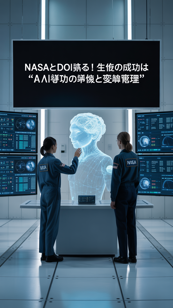 NASAとDOIが語る！生成AI導入成功の鍵は“人材の準備と変革管理” hajimari