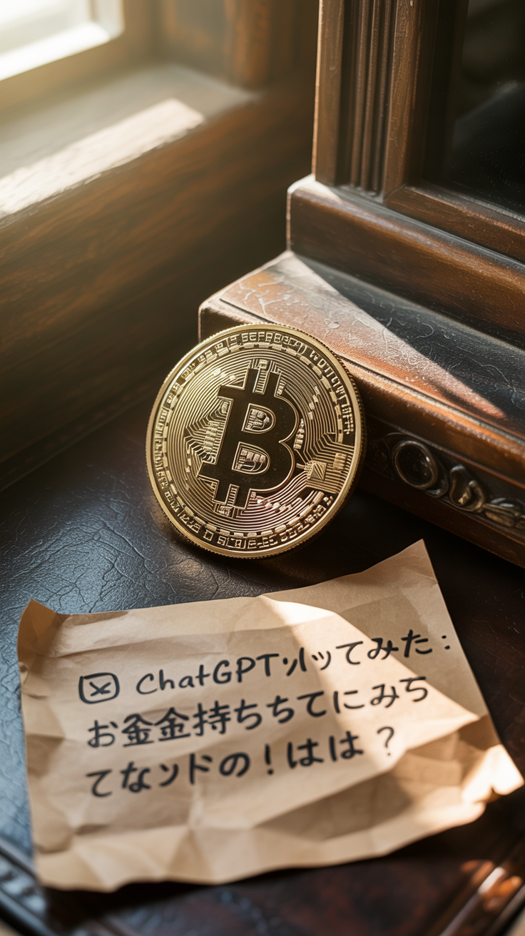 💰 ChatGPTに聞いてみた：「ビットコインでお金持ちになるには？」