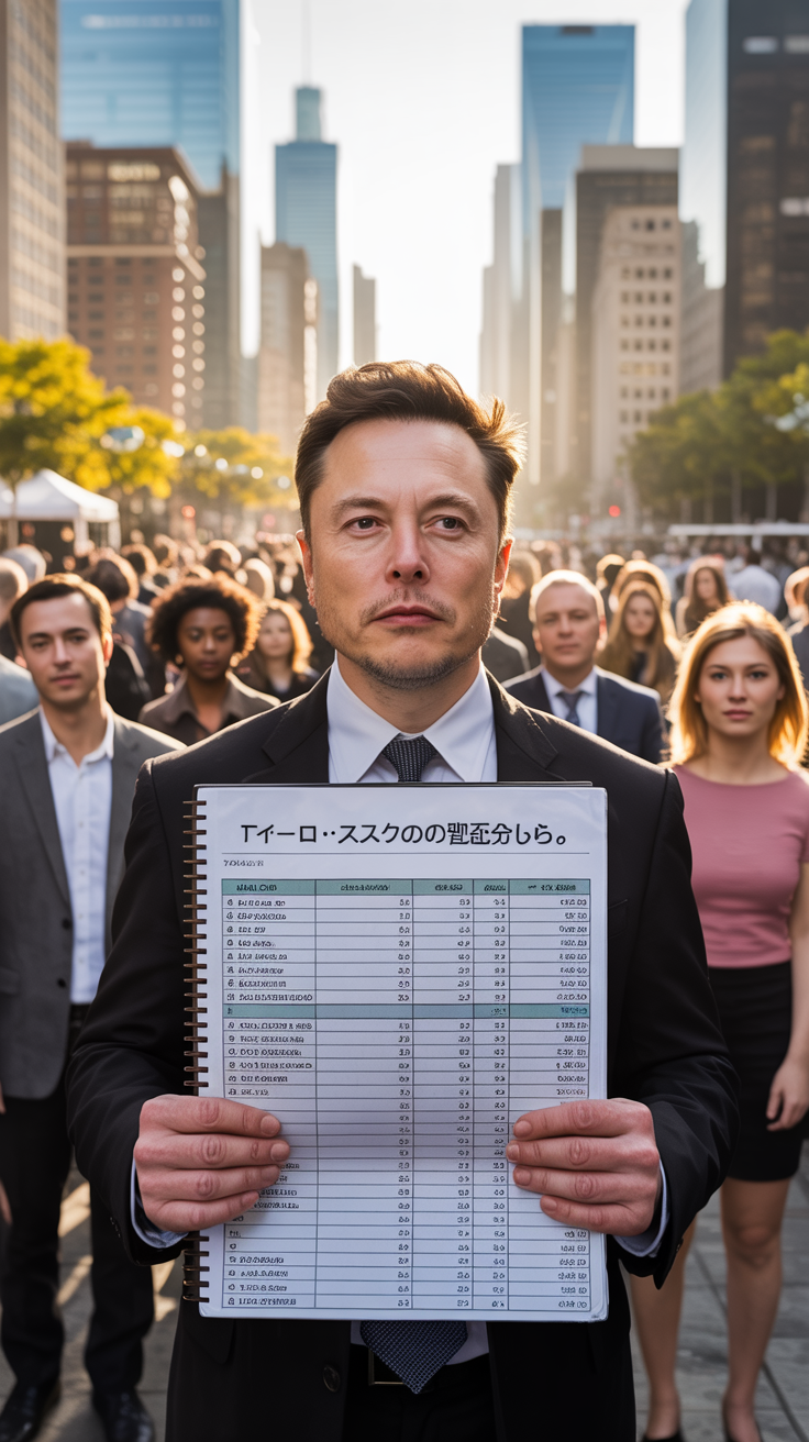 「イーロン・マスクの資産を全米で均等配分したら」ChatGPTに聞いてみた