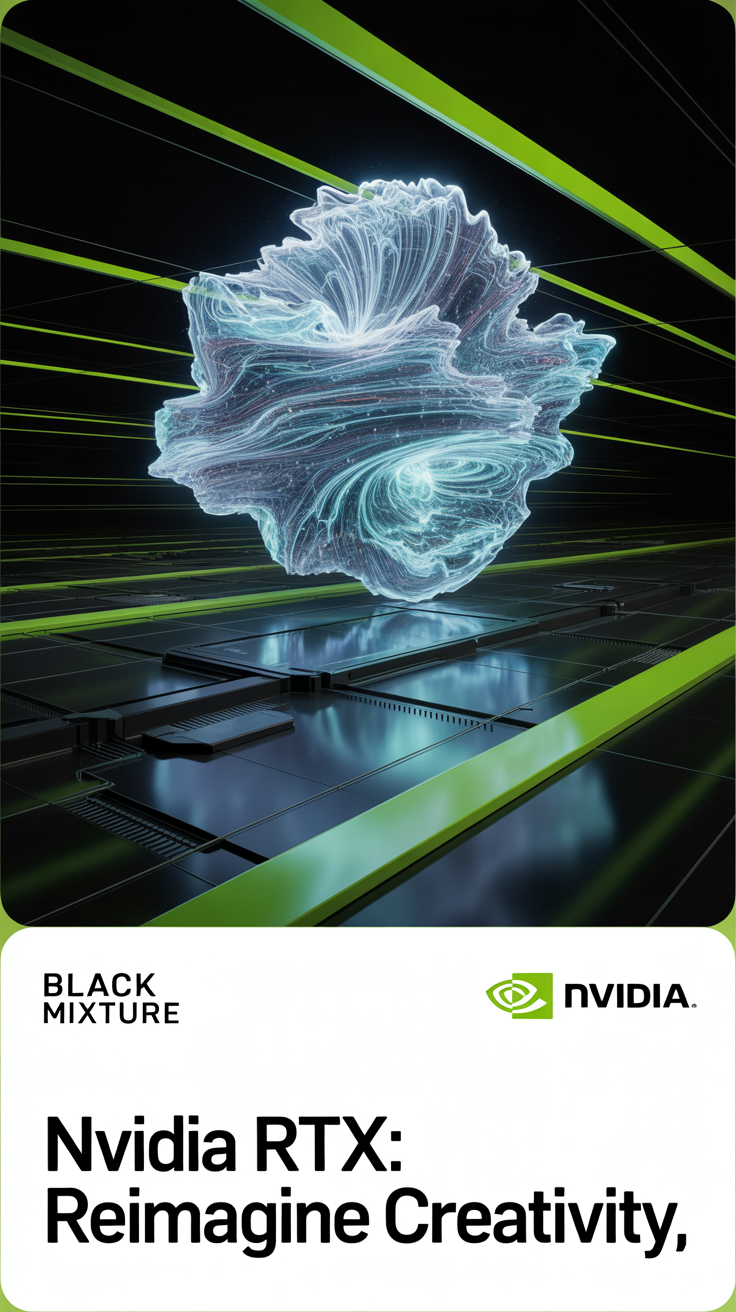 クリエイティブエージェンシーBlack Mixture、NVIDIA RTX搭載の生成AIで革新的ビジュアル制作を実現