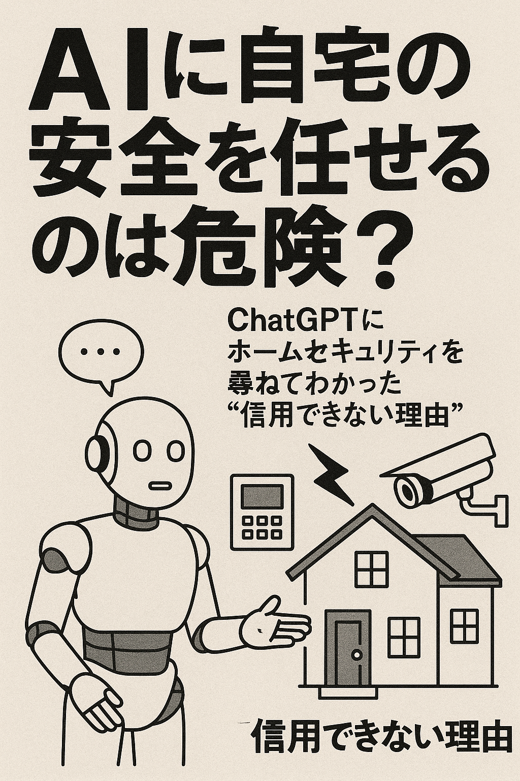 AIに自宅の安全を任せるのは危険？ChatGPTにホームセキュリティを尋ねてわかった“信用できない理由”
