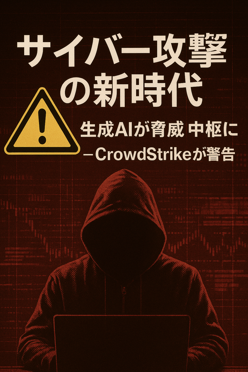 ⚠️【サイバー攻撃の新時代】生成AIが脅威の中枢に──CrowdStrikeが警告