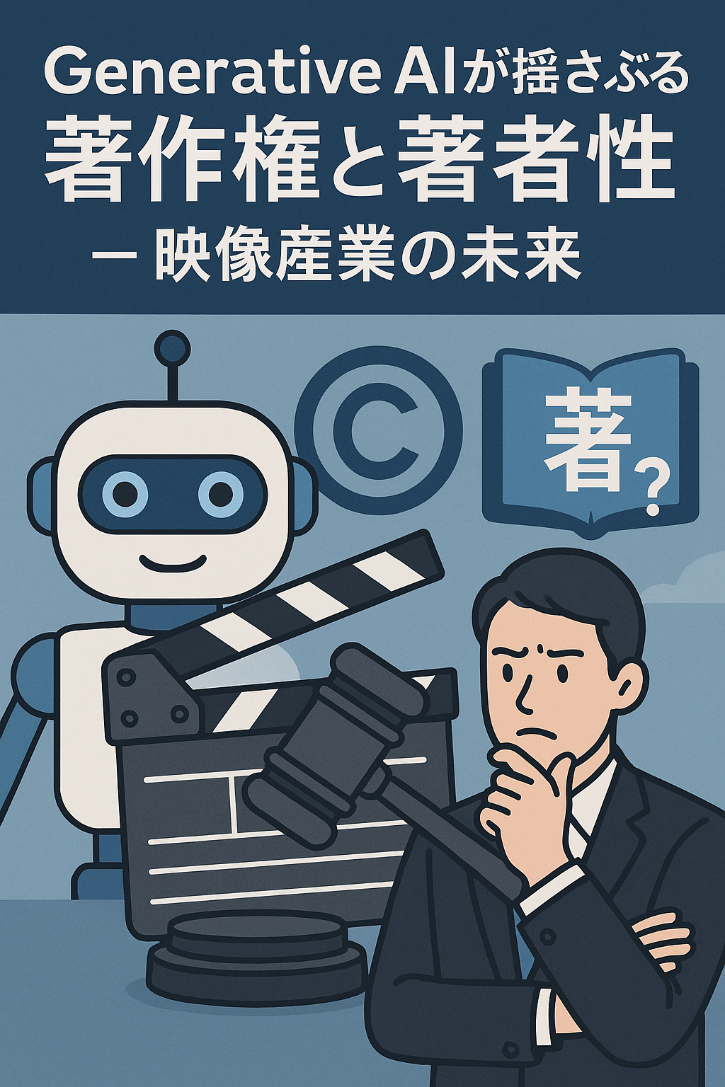 Generative AIが揺さぶる著作権と著者性──映像産業の未来