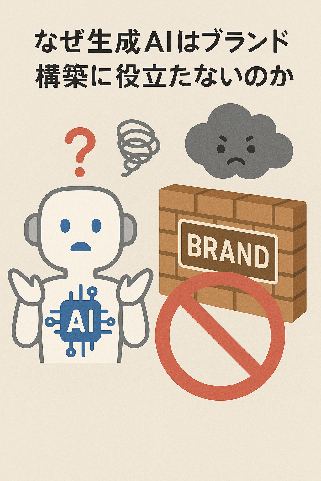 なぜ生成AIはブランド構築に役立たないのか