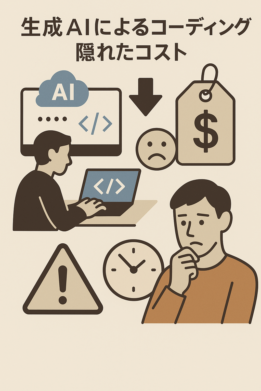 要約：生成AIによるコーディングの隠れたコスト