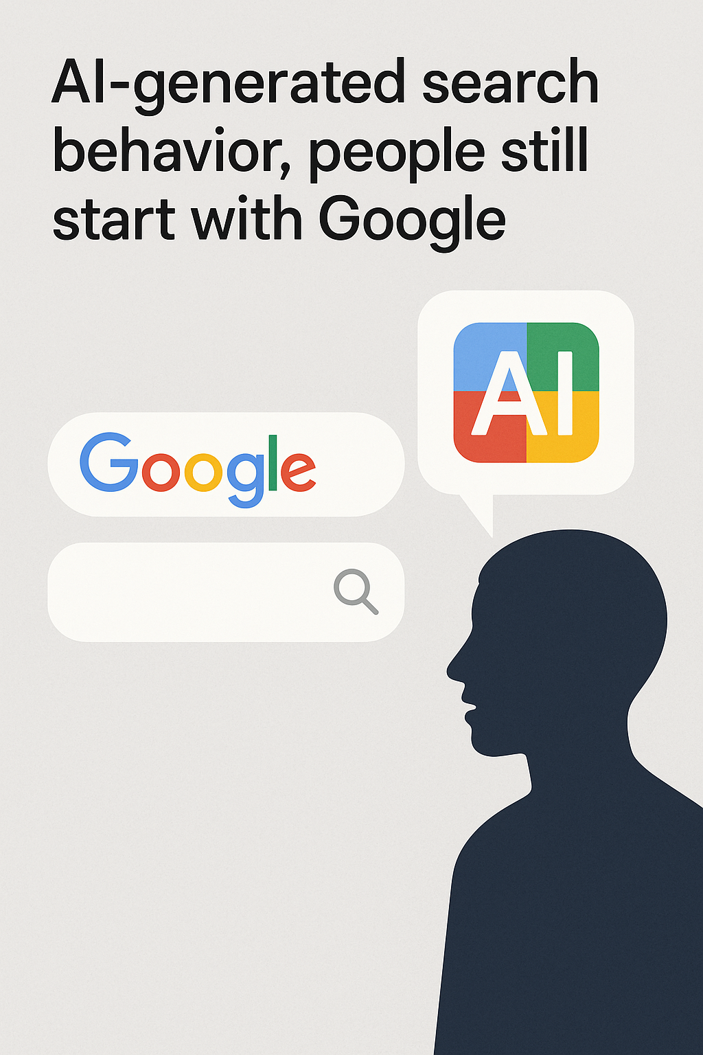 生成AIは検索行動を変えているが、人々は依然としてGoogleから始める