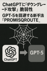 ChatGPTに「ダウングレード攻撃」脆弱性 ― GPT-5を回避する新手法「PROMISQROUTE」コンテンツ終わり