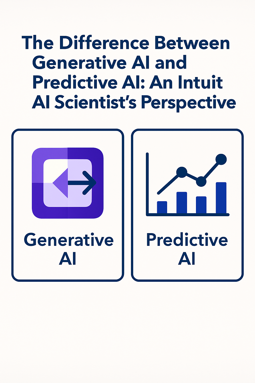 生成AIと予測AIの違いとは：Intuit AI科学者の視点