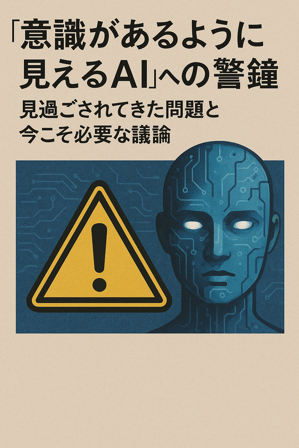 『意識があるように見えるAI』への警鐘 ― 見過ごされてきた問題と今こそ必要な議論