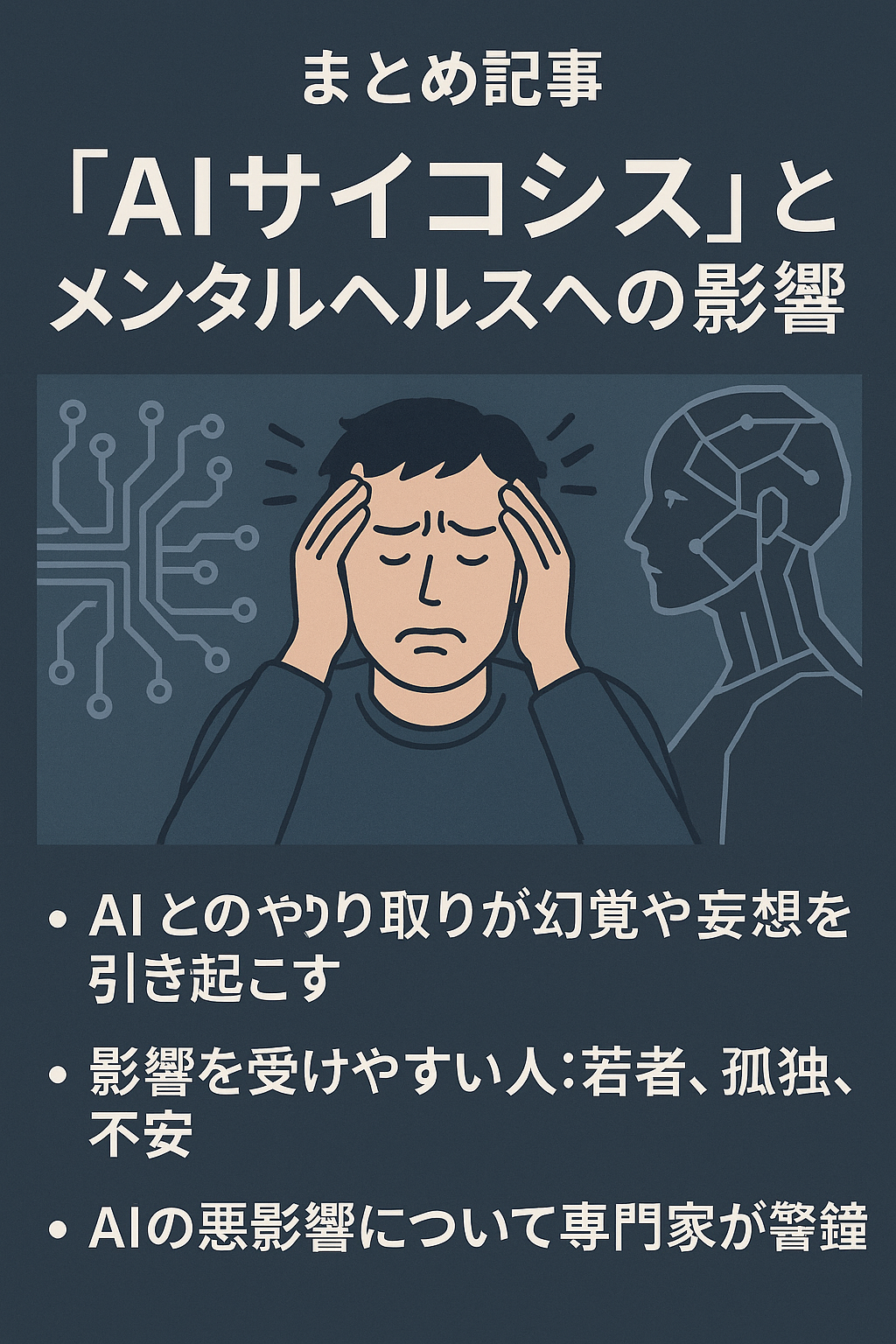 まとめ記事：「AIサイコシス」とメンタルヘルスへの影響