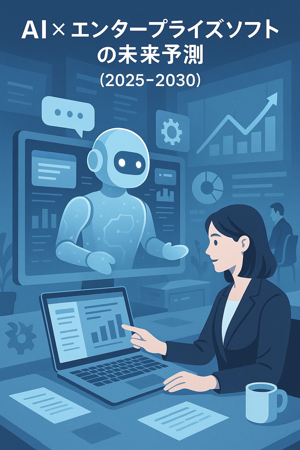 生成AI×エンタープライズソフトの未来予測（2025-2030）