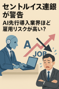 まとめ記事：セントルイス連銀が警告 ─ AI先行導入業界ほど雇用リスクが高い？