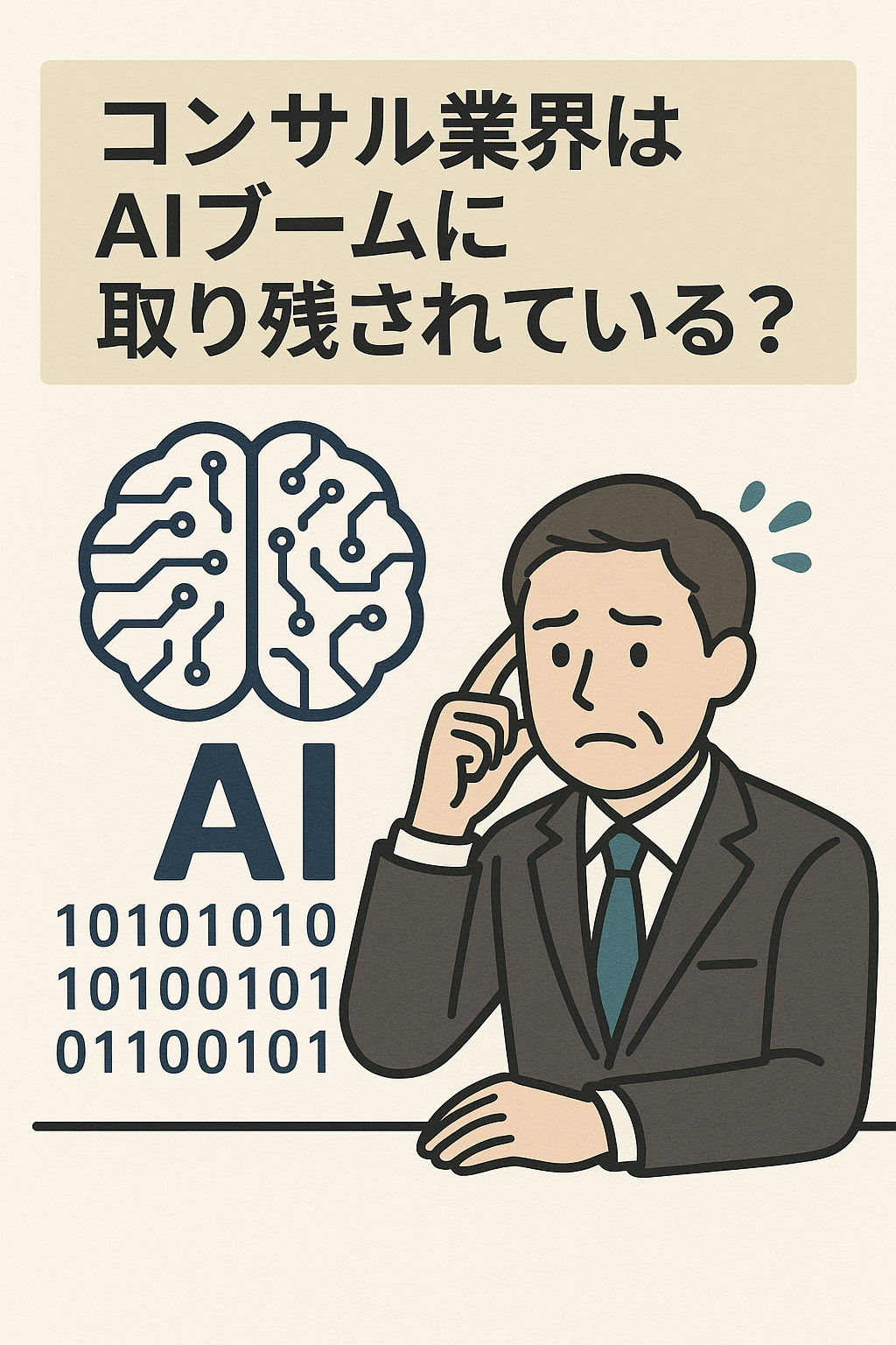 コンサル業界はAIブームに取り残されている？
