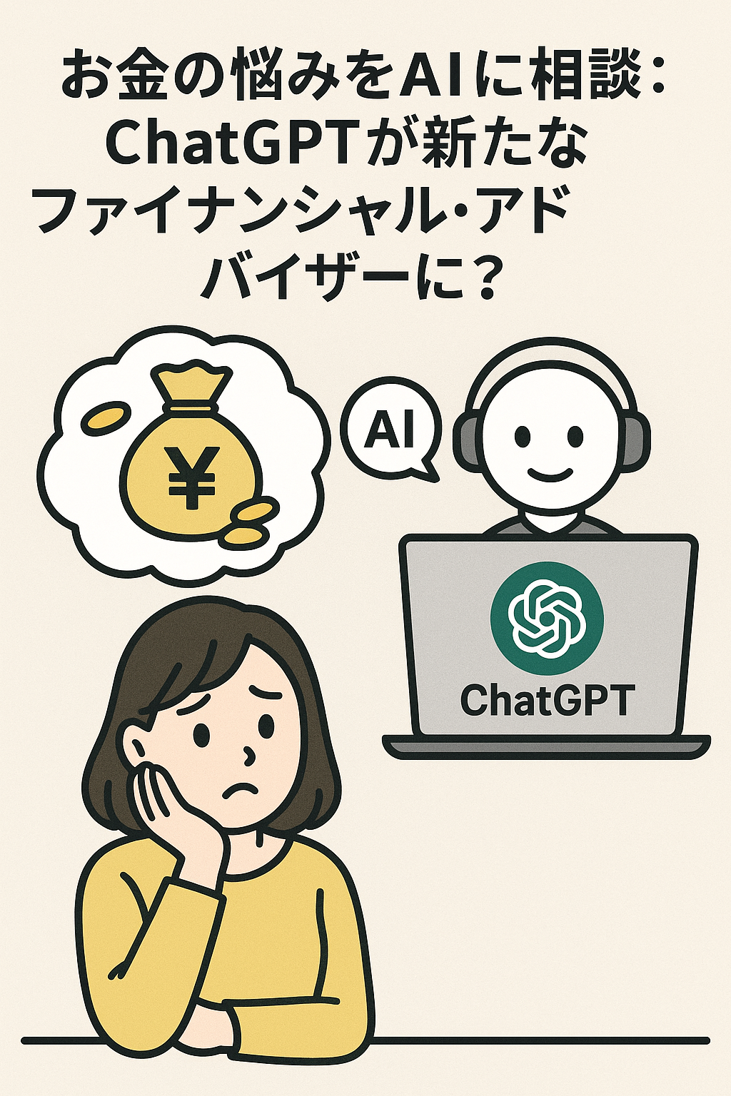 💰お金の悩みをAIに相談：ChatGPTが新たなファイナンシャル・アドバイザーに？