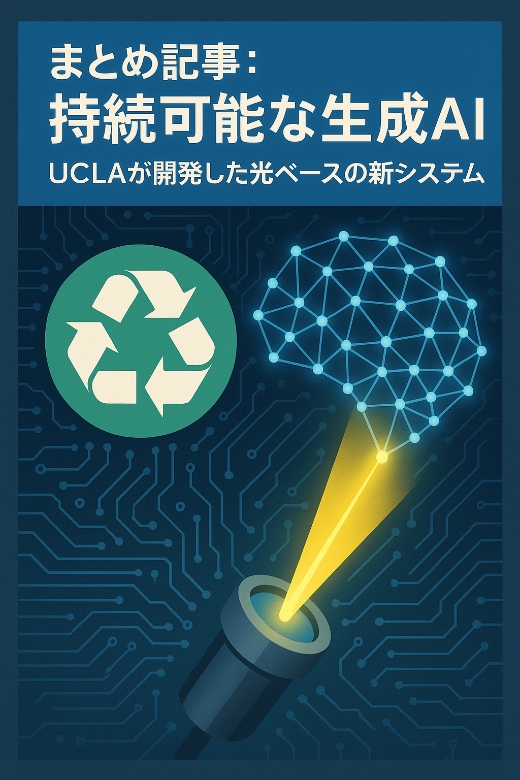 まとめ記事：持続可能な生成AI ― UCLAが開発した光ベースの新システム