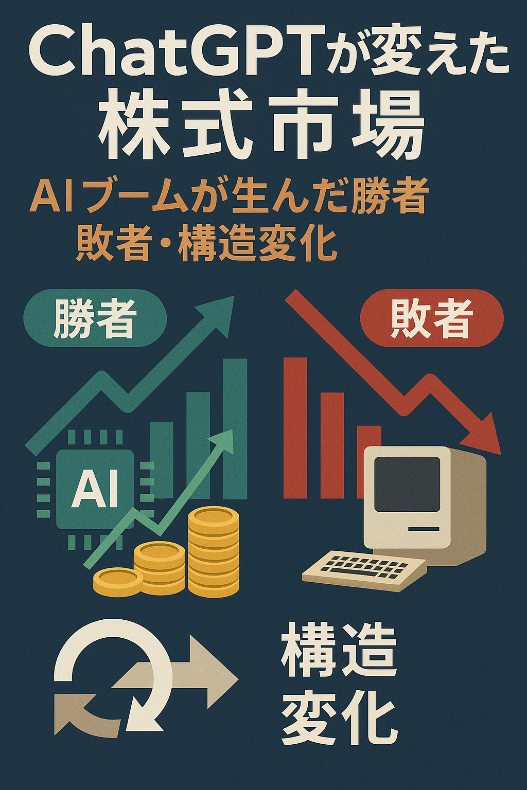 ChatGPTが変えた株式市場：AIブームが生んだ勝者・敗者・構造変化
