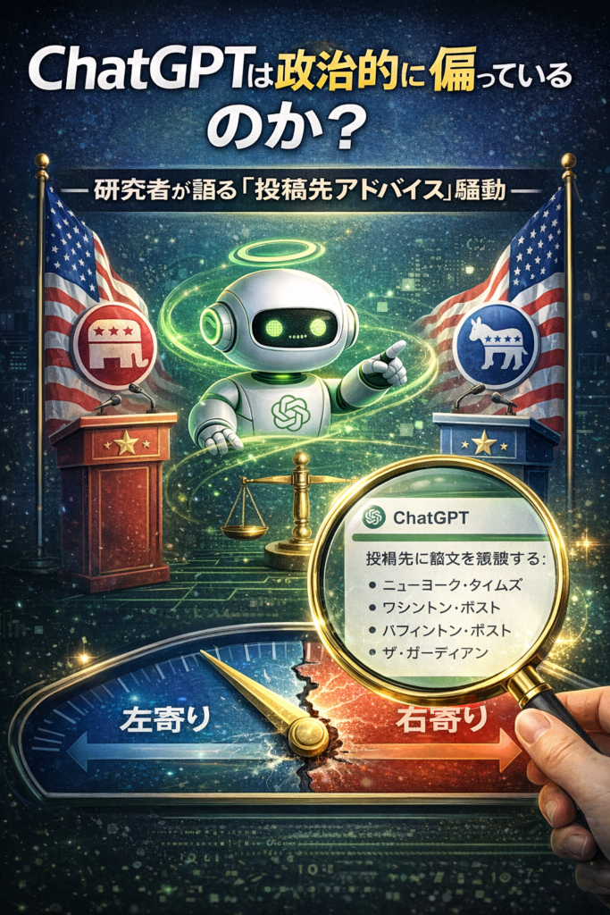 まとめ：ChatGPTは政治的に偏っているのか？研究者が語る「投稿先アドバイス」騒動