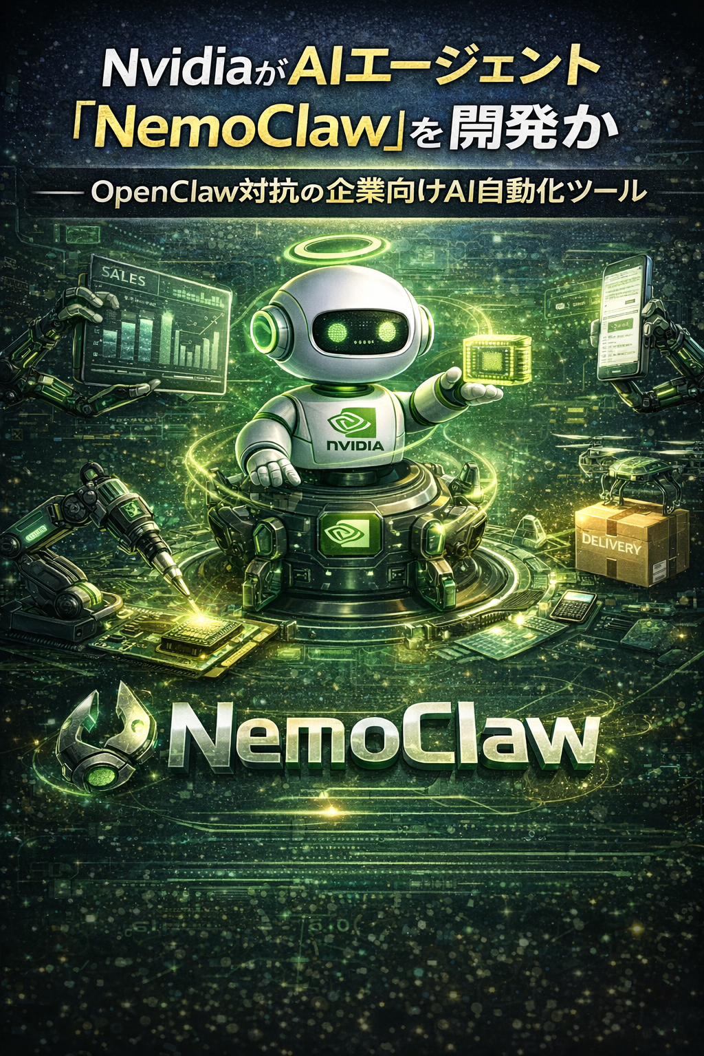 まとめ：NvidiaがAIエージェント「NemoClaw」を開発か――OpenClaw対抗の企業向けAI自動化ツール